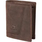 Matador Leder Herren Geldbörse LUGO Portemonnaie RFID Braun Dunkel