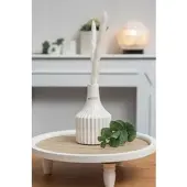 Tiziano Vase Nylan cremeweiß Keramik 18cm