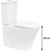 SAT Brevis WC-Kombination komplett SATBRE32G