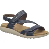 Josef seibel Sandale "Juliet 01, indigo", Damen, Gr. 42, blau (indigo), Obermaterial: 100% Rindsleder Leather cow., Schuhe Sandale