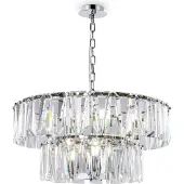 Maytoni Puntes Pendelleuchte, Hängeleuchte 12x E14 Chrom