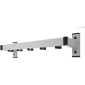 Proregal Wandgarderobe mit 5 Haken | Grau
