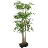 Furnicato Bambusbaum Künstlich 988 Blätter 150 cm Grün