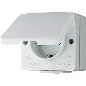 JUNG SCHUKO-Steckdose 621 W-1 621W-1