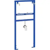 vidaXL Wandhalterung für das Waschbecken-System Blau 50 x 3 x 112 cm
