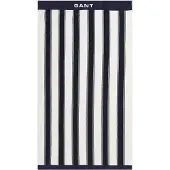 Gant Strandtuch - YACHT STRIPE BEACH TOWEL, Duschtuch, Bio-Baumwolle, Streifen Dunkelblau / 100x180cm