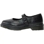 Dr. Martens Ballerinas Elphie MJ Mary Jane Shoe Black New Vibrance Croco damen