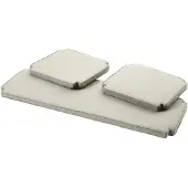 Cinas Kissen-Set »Rosenborg«, 3er Set, sandfarben - beige