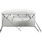 vidaXL 3-Bow Bimini-Top mit Mesh-Seitenteilen 183x(170-182)x137 cm