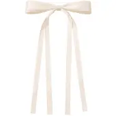 Beauty Flow Olivia Bow Barrette Soft Creme 1 stk.