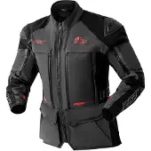 Rapid Suspension Technology RST Pro Series Adventure D3O wasserdichte Motorrad Textiljacke, grau/schwarz, M