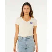 Rip Curl RipCurl RC Heart V Neck Tee lily (2279) XL