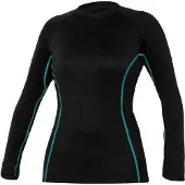 Bare Ultrawarmth Damen-rashguard Mit Langen Ärmeln Schwarz S Damen Schwarz S