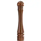 Stalgast Salz- und Pfeffermühle, Holz, dunkelbraun, Edelstahlmahlwerk, H. 365 mm