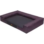 OEM Bequemes Hundebed 80x55cm rot/schwarz