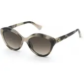 Nina Ricci SNR478 Avana opalino lucido 55/17/140 Damen Sonnenbrillen