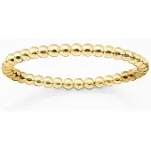 Thomas Sabo - TR2122-413-12-60 - Ring - Damen - 925er Silber gelbvergoldet - Weite 60