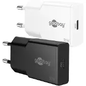 Goobay USB-C PD GaN Schnellladegerät Slim (30 W), Ladegerät