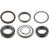 FEBI BILSTEIN Radlagersatz Hinten Links Hinten Rechts passend für MERCEDES-BENZ Citaro (O 530) Wälzlager 176mm 196mm 47790