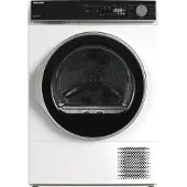 Sharp KD-NHA8S6GW1D-DE Wärmepumpentrockner, 8 kg, BubbleDrum, LED-Trommellicht, WaveCabinet, 15 Programme