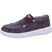 Fusion Leinenschuh Blau
