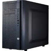 Cooler Master N200, Mini Tower, PC, Schwarz, micro ATX, Mini-ITX, Kunststoff, Stahl, Heimbüro