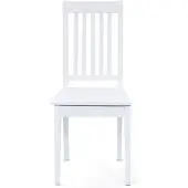 Ebuy24 (2er Set) Wright Esszimmerstuhl weiss.