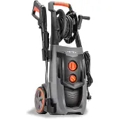 FUXTEC Profi-Hochdruckreiniger FX-HDRP2500 - 7m Hochdruckschlauch | 195 bar | Fördermenge 468l/h | 2500W Leistung | integrierter Reinigungstank