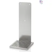 Blanc HYGIENIC Tischständer Cosmos aus Edelstahl mit Auffangschale in Edelstahl, Anthrazit oder Weiß für Desinfektionsspender SENSOR Cosmos