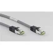 Dsit RJ45 Netzwerkkabel S/FTP (PiMF), mit CAT 8 Rohkabel, Grau, 5m