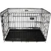 Ozami - Dog Transportcage Black 62x44.5x51.5cm - lux