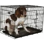 Ozami - Dog Transportcage Black 78x49x56cm - Lux