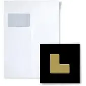 ALLOY Mosaik MUSTER S-Kink-Ti-GB Kink Titan Gold Gebürstet