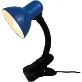 Luxus Europe - Schreibtischlampe Toby Blau - Leselampe – Schreibtischleuchte