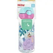 Nuby Strohhalmbecher Rosa 530 ml - Rosa
