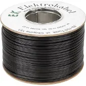 Elektrokabel SMYp-Lautsprecherkabel 2 x 0,35 mm schwarz 200 m