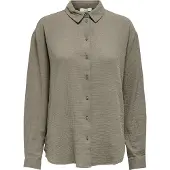 JDY Hemdbluse "JDYTHEIS LIFE L/S LOOSE SHIRT WVN NOOS" Baumwolle, regular fit