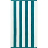 Gant Strandtuch - STRIPE BEACH TOWEL, Duschtuch, Frottee, Bio-Baumwolle, Streifen Aquablau / 100x180cm