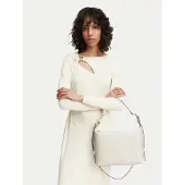 Furla für Damen. WB01964-A.0023 Tonie Lederhandtasche off-white (OSFA), Weiß, Lässig