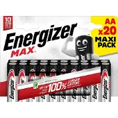 Energizer Batterie Alkaline AA (LR06) 1.5V (20er Blister)