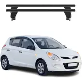 Omac Menabo Dachträger Grundträger für Hyundai i20 2008-2014 Querträger Schwarz