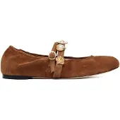 Stuart weitzman Ballerinas Socharming Mary Jane SN125 Braun