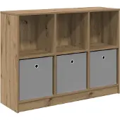 vidaXL Sideboard Artisan-Eiche 102 x 32 x 73,5 cm