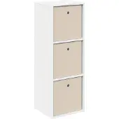 vidaXL Sideboard mit Schubladen Weiß 35 x 32 x 99,5 cm