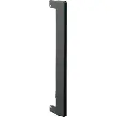 Hager BR170WK9011 Abschlussstück für Wand-Blende zu BR/A/H/S/N Breite 170mm Stahlblech grschwarz