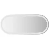 vidaXL LED-Badspiegel 90x40 cm Oval