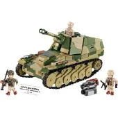 COBI 855 PCS HC WWII 2598 SD.KFZ.124 WESPE EXECUTIVE EDITION