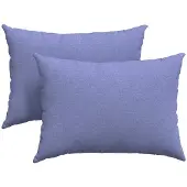 vidaXL Sofakissen 2 pcs Jeans blau 70 x 50 cm Stoff