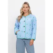 Ydence Damen Jacken Jacket Robylin - Lichtblauw - Größe S