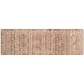 vidaXL Teppichläufer MARSA Weiß 80 x 450 cm Polyester und PVC